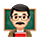 👨🏻‍🏫 Emoji Profesor: Tono De Piel Claro en VKontakte(VK) 1.0.
