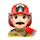 Émoji 👨🏻‍🚒 Pompier Homme : Peau Claire sur VKontakte(VK) 1.0.