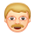 👨🏼 Emoji Hombre: Tono De Piel Claro Medio en VKontakte(VK) 1.0.