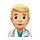 👨🏼‍⚕️ Emoji Profesional Sanitario Hombre: Tono De Piel Claro Medio en VKontakte(VK) 1.0.
