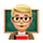 👨🏼‍🏫 Emoji Profesor: Tono De Piel Claro Medio en VKontakte(VK) 1.0.