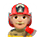 Emoji 👨🏼‍🚒 Pompiere Uomo: Carnagione Abbastanza Chiara su VKontakte(VK) 1.0.
