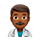 👨🏾‍⚕️ Emoji Profesional Sanitario Hombre: Tono De Piel Oscuro Medio en VKontakte(VK) 1.0.