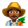 👨🏾‍🌾 Emoji Agricultor: Tono De Piel Oscuro Medio en VKontakte(VK) 1.0.