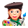 Emoji 👩‍🎨 Artista Donna su VKontakte(VK) 1.0.
