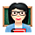 Emoji 👩‍🏫 Professoressa su VKontakte(VK) 1.0.