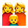 👩‍👩‍👦 Emoji Familia: Mujer, Mujer, Niño en VKontakte(VK) 1.0.
