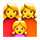 Emoji 👩‍👩‍👧 Famiglia: Donna, Donna E Bambina su VKontakte(VK) 1.0.