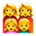👩‍👩‍👧‍👦 Emoji Familia: Mujer, Mujer, Niña, Niño en VKontakte(VK) 1.0.