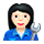 Emoji 👩‍🔧 Meccanico Donna su VKontakte(VK) 1.0.