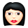 👩🏻 Emoji Mujer: Tono De Piel Claro en VKontakte(VK) 1.0.