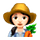 👩🏻‍🌾 Emoji Agricultora: Tono De Piel Claro en VKontakte(VK) 1.0.