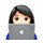 Emoji 👩🏻‍💻 Tecnologa: Carnagione Chiara su VKontakte(VK) 1.0.