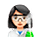 Emoji 👩🏻‍🔬 Scienziata: Carnagione Chiara su VKontakte(VK) 1.0.