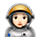 Émoji 👩🏻‍🚀 Astronaute Femme : Peau Claire sur VKontakte(VK) 1.0.