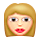 Emoji 👩🏼 Donna: Carnagione Abbastanza Chiara su VKontakte(VK) 1.0.
