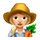👩🏼‍🌾 Emoji Agricultora: Tono De Piel Claro Medio en VKontakte(VK) 1.0.