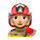 Emoji 👩🏼‍🚒 Pompiere Donna: Carnagione Abbastanza Chiara su VKontakte(VK) 1.0.
