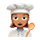 👩🏽‍🍳 Emoji Cocinera: Tono De Piel Medio en VKontakte(VK) 1.0.
