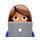 Emoji 👩🏽‍💻 Tecnologa: Carnagione Olivastra su VKontakte(VK) 1.0.