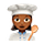 👩🏾‍🍳 Emoji Cocinera: Tono De Piel Oscuro Medio en VKontakte(VK) 1.0.