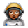Emoji 👩🏾‍🚀 Astronauta Donna: Carnagione Abbastanza Scura su VKontakte(VK) 1.0.