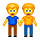 Emoji 👬 Due Uomini Che Si Tengono Per Mano su VKontakte(VK) 1.0.