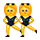 Emoji 👯 Persone Con Orecchie Da Coniglio su VKontakte(VK) 1.0.