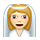 Emoji 👰🏼 Persona Con Velo: Carnagione Abbastanza Chiara su VKontakte(VK) 1.0.