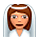 Emoji 👰🏽 Persona Con Velo: Carnagione Olivastra su VKontakte(VK) 1.0.