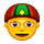 Emoji 👲 Uomo Con Zucchetto Cinese su VKontakte(VK) 1.0.