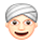 Emoji 👳🏻 Persona Con Turbante: Carnagione Chiara su VKontakte(VK) 1.0.