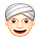 Emoji 👳🏻‍♂️ Uomo Con Turbante: Carnagione Chiara su VKontakte(VK) 1.0.