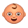 👶🏽 Emoji Bebé: Tono De Piel Medio en VKontakte(VK) 1.0.