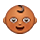 Emoji 👶🏾 Neonato: Carnagione Abbastanza Scura su VKontakte(VK) 1.0.