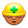 👷🏾‍♂️ Emoji Bauarbeiter: mitteldunkle Hautfarbe VKontakte(VK) 1.0.