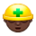Emoji 👷🏿 Operaio Edile: Carnagione Scura su VKontakte(VK) 1.0.