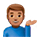 Emoji 💁🏽‍♂️ Uomo Con Suggerimento: Carnagione Olivastra su VKontakte(VK) 1.0.