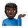 Emoji 💁🏿‍♂️ Uomo Con Suggerimento: Carnagione Scura su VKontakte(VK) 1.0.