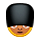 💂🏾‍♂️ Emoji Guarda Homem: Pele Morena Escura na VKontakte(VK) 1.0.