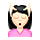 Emoji 💆🏻 Persona Che Riceve Un Massaggio: Carnagione Chiara su VKontakte(VK) 1.0.