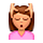 Emoji 💆🏽 Persona Che Riceve Un Massaggio: Carnagione Olivastra su VKontakte(VK) 1.0.