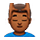 💆🏾‍♂️ Emoji Hombre Recibiendo Masaje: Tono De Piel Oscuro Medio en VKontakte(VK) 1.0.
