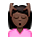Emoji 💆🏿 Persona Che Riceve Un Massaggio: Carnagione Scura su VKontakte(VK) 1.0.