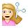 💇🏼 Emoji Person beim Haareschneiden: mittelhelle Hautfarbe VKontakte(VK) 1.0.