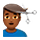 💇🏾‍♂️ Emoji Mann beim Haareschneiden: mitteldunkle Hautfarbe VKontakte(VK) 1.0.