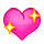 💖 Emoji Corazón Brillante en VKontakte(VK) 1.0.