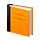 orangefarbenes Buch VKontakte(VK) 1.0.
