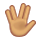 🖖🏽 Emoji vulkanischer Gruß: mittlere Hautfarbe VKontakte(VK) 1.0.