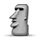 Emoji 🗿 Moai su VKontakte(VK) 1.0.